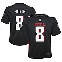 Zennovawear Kyle Pitts Sr. Atlanta Falcons Youth Game Jersey - Black