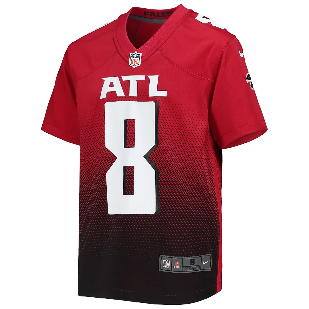 Zennovawear Kyle Pitts Sr. Atlanta Falcons Youth Game Jersey - Red