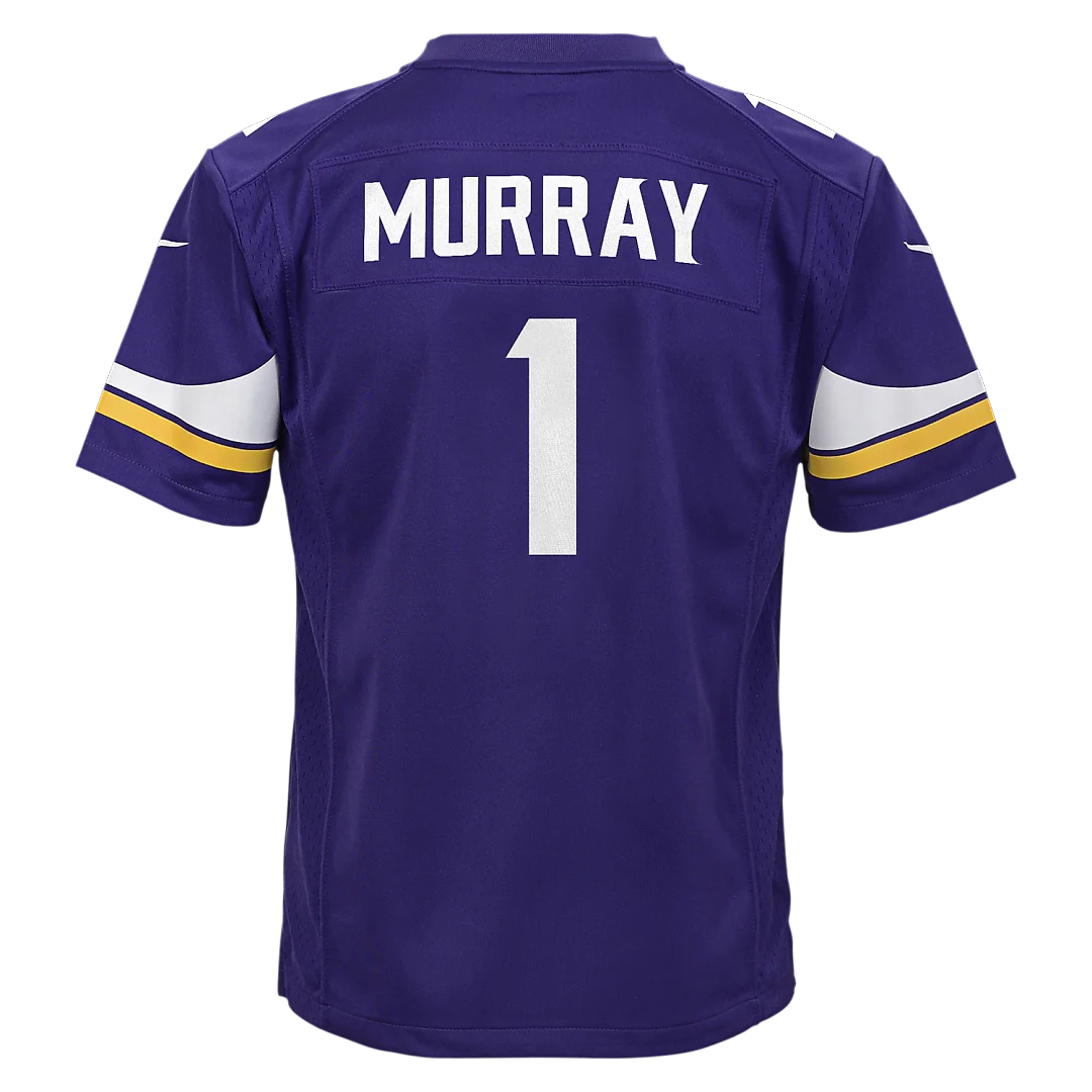 Zennovawear Kyler Murray Minnesota Vikings Youth Game Jersey - Purple