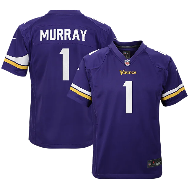 Zennovawear Kyler Murray Minnesota Vikings Youth Game Jersey - Purple