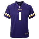 Zennovawear Kyler Murray Minnesota Vikings Youth Game Jersey - Purple