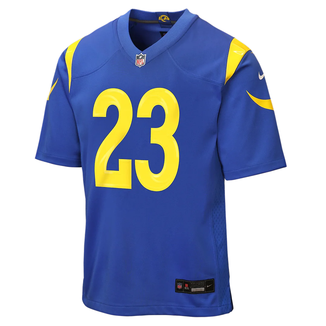 Zennovawear Kyren Williams Los Angeles Rams Youth Game Jersey - Royal