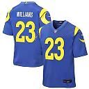 Zennovawear Kyren Williams Los Angeles Rams Youth Game Jersey - Royal