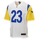 Zennovawear Kyren Williams Los Angeles Rams Youth Game Jersey - White