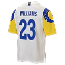 Zennovawear Kyren Williams Los Angeles Rams Youth Game Jersey - White