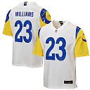 Zennovawear Kyren Williams Los Angeles Rams Youth Game Jersey - White