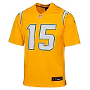 Zennovawear Ladd McConkey Los Angeles Chargers Youth Alternate Charger Power Game Player Jersey - Gold
