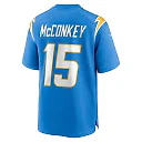 Zennovawear Ladd McConkey Los Angeles Chargers Youth Game Jersey - Powder Blue