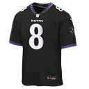 Zennovawear Lamar Jackson Baltimore Ravens Youth Alternate Game Jersey - Black