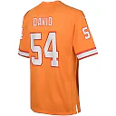 Zennovawear Lavonte David Tampa Bay Buccaneers Youth Game Jersey - Orange