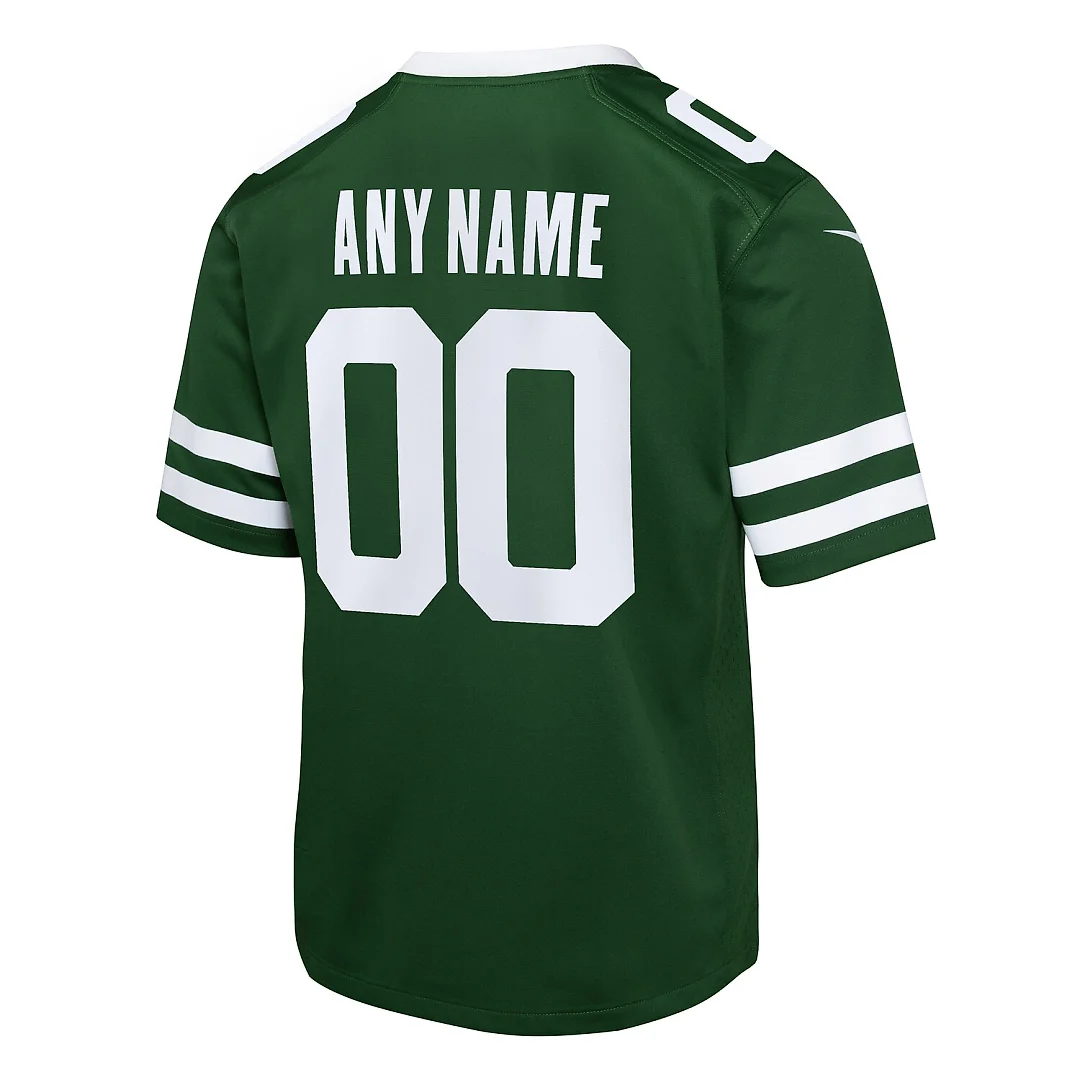 Zennovawear New York Jets Youth Custom Game Jersey - Legacy Green