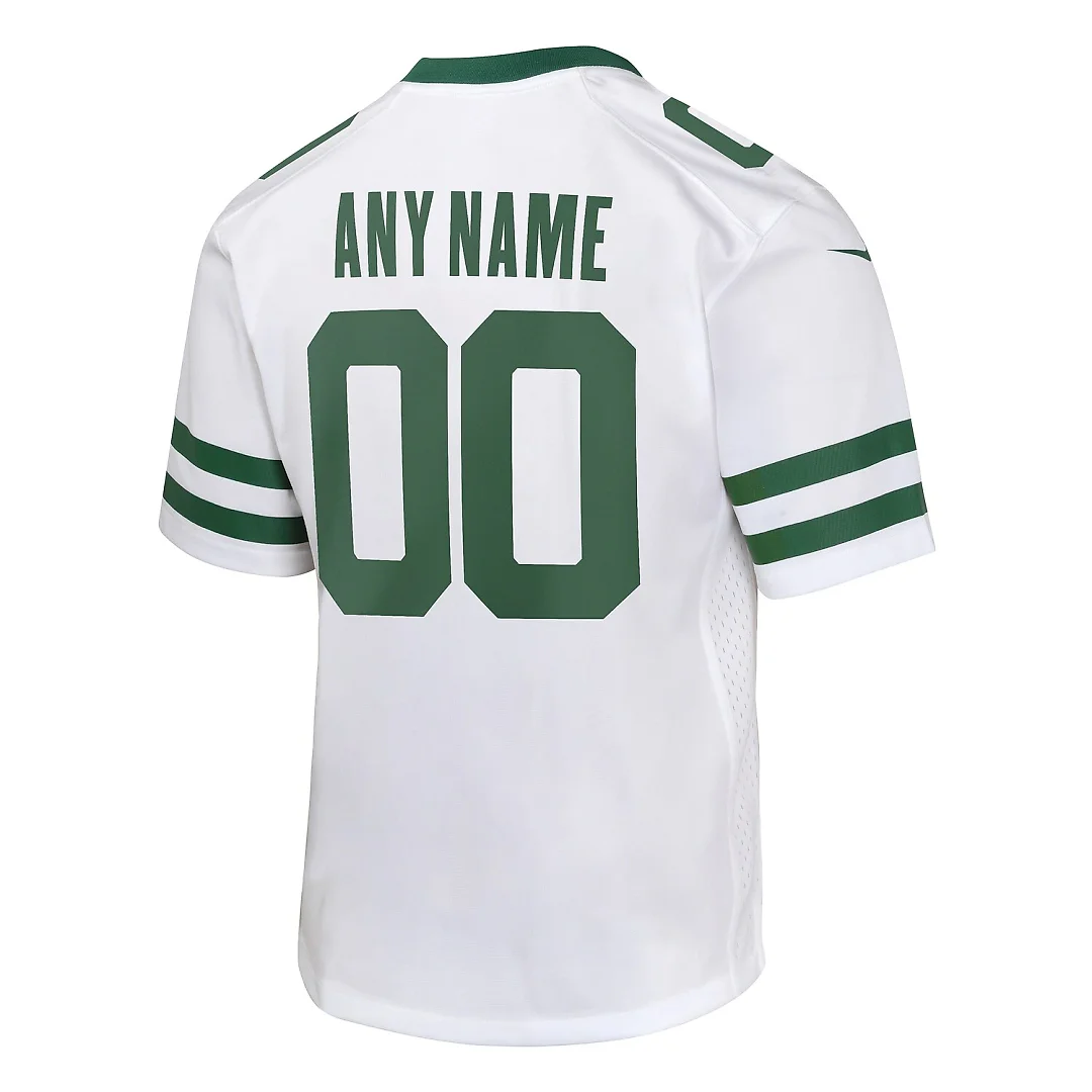 Zennovawear New York Jets Youth Custom Game Jersey - Legacy White