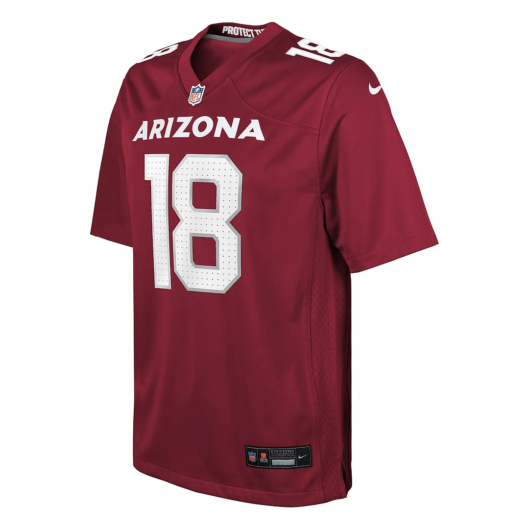 Zennovawear Marvin Harrison Jr. Arizona Cardinals Youth Game Jersey - Cardinal
