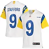 Zennovawear Matthew Stafford Los Angeles Rams Youth Game Jersey - White
