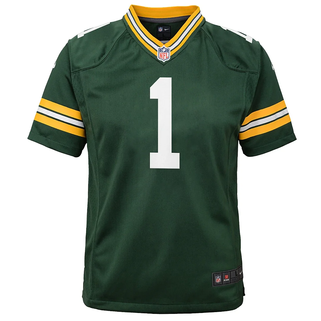 Zennovawear Micah Parsons Green Bay Packers Youth Game Player Jersey - Green