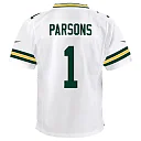 Zennovawear Micah Parsons Green Bay Packers Youth White Game Jersey - White