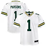 Zennovawear Micah Parsons Green Bay Packers Youth White Game Jersey - White