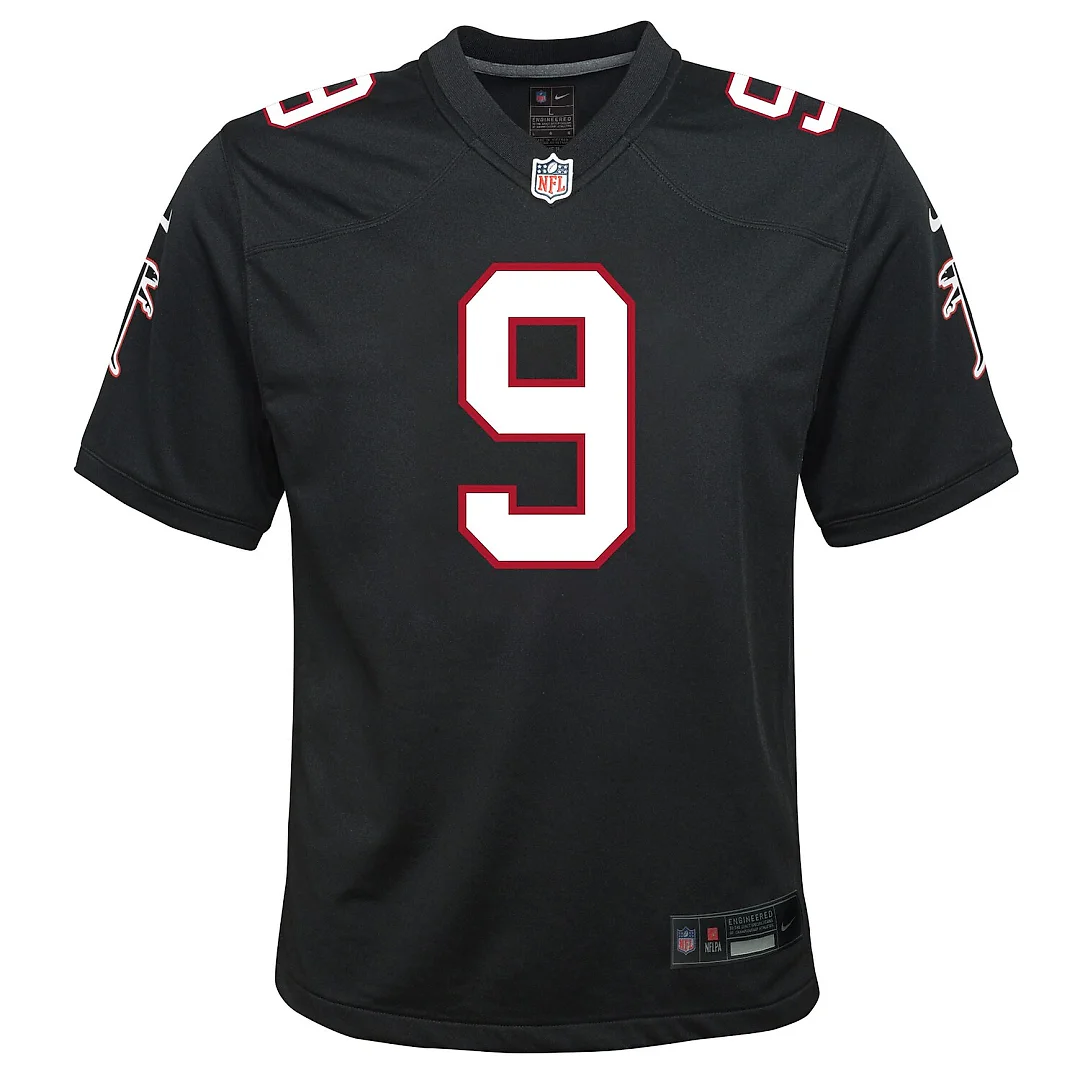 Zennovawear Michael Penix Jr. Atlanta Falcons Youth Alternate Game Jersey - Black