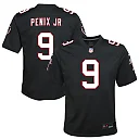 Zennovawear Michael Penix Jr. Atlanta Falcons Youth Alternate Game Jersey - Black