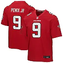 Zennovawear Michael Penix Jr. Atlanta Falcons Youth Game Jersey - Red