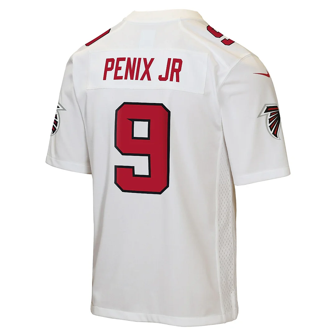 Zennovawear Michael Penix Jr. Atlanta Falcons Youth Game Jersey - White