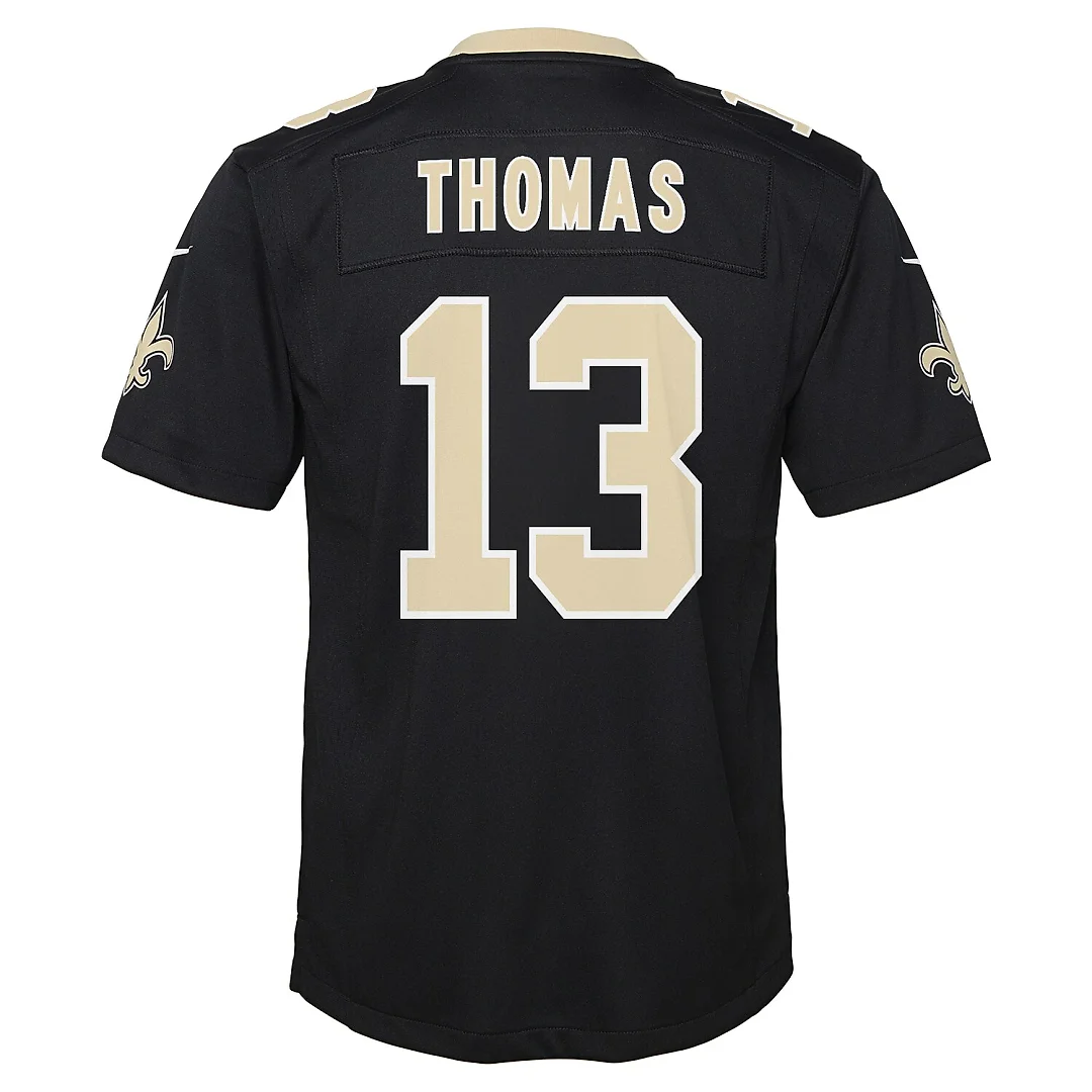 Zennovawear Michael Thomas New Orleans Saints Youth Game Jersey - Black