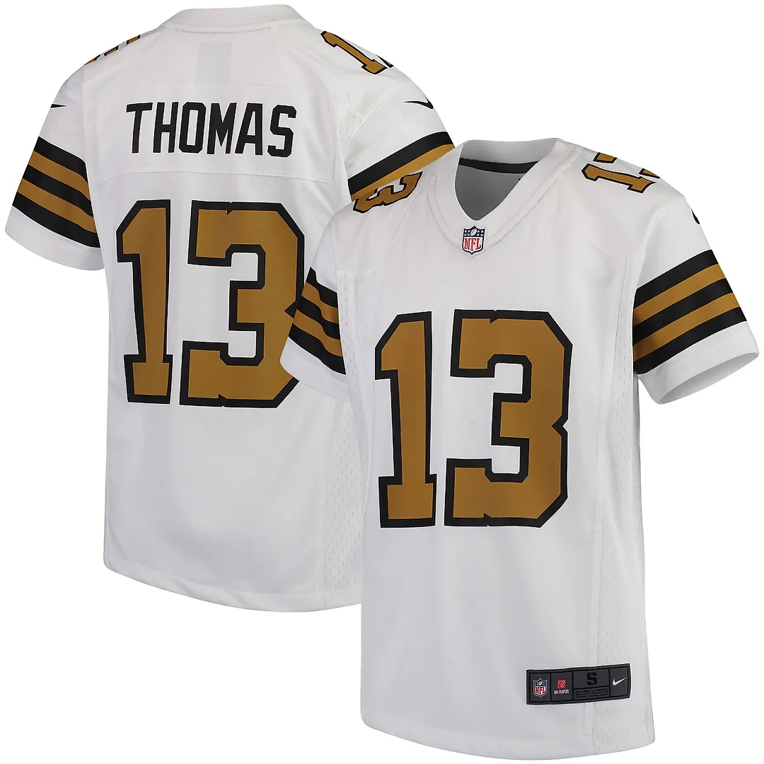 Zennovawear Michael Thomas New Orleans Saints Youth Game Jersey - White