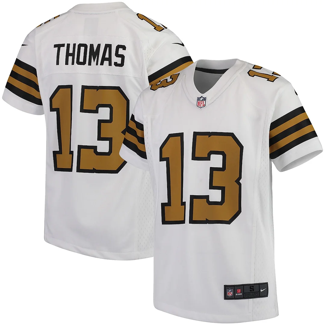 Zennovawear Michael Thomas New Orleans Saints Youth Game Jersey - White