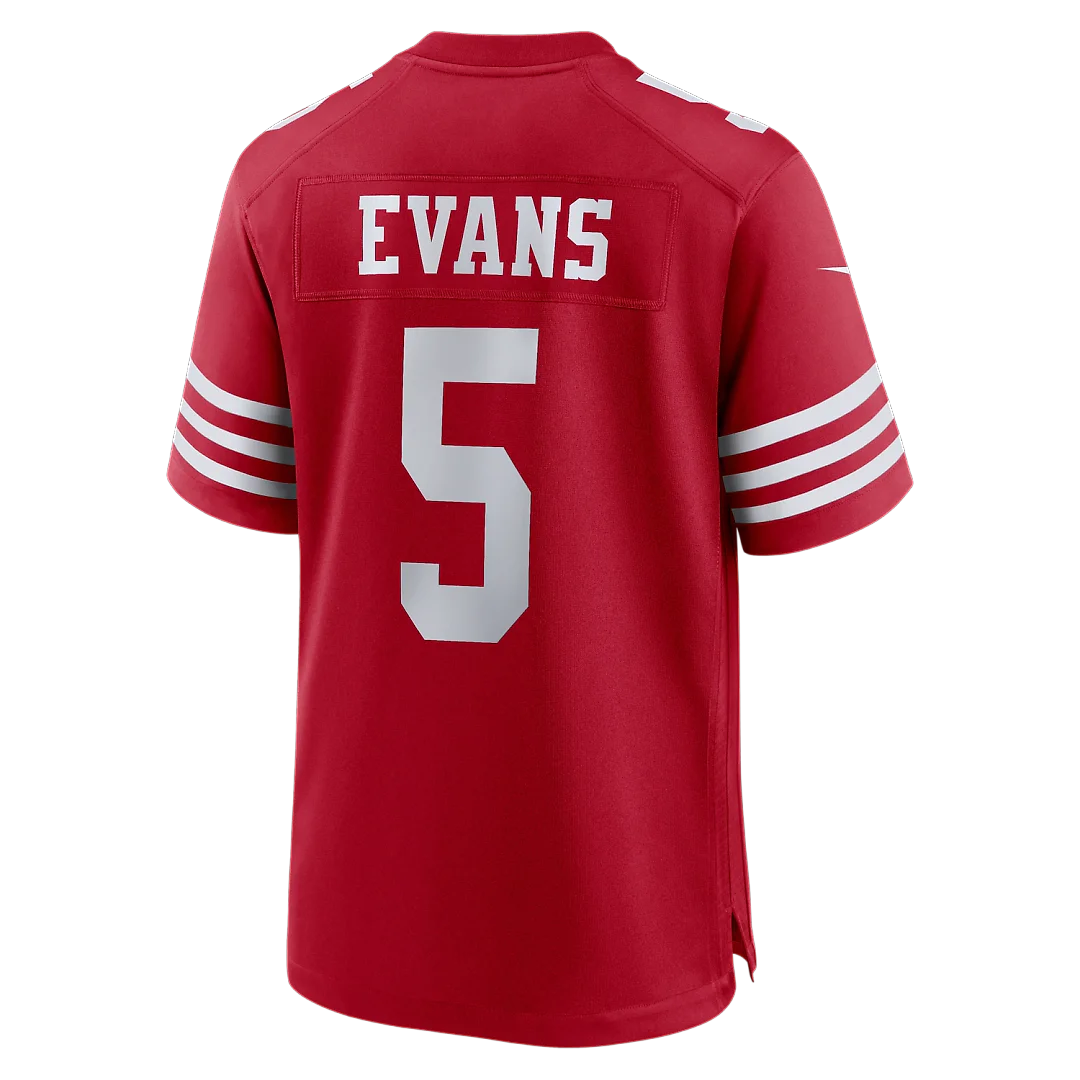 Zennovawear Mike Evans San Francisco 49ers Youth Game Jersey - Scarlet