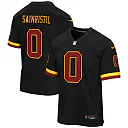 Zennovawear Mike Sainristil Washington Commanders Youth Hail Raiser Alternate Game Jersey - Black