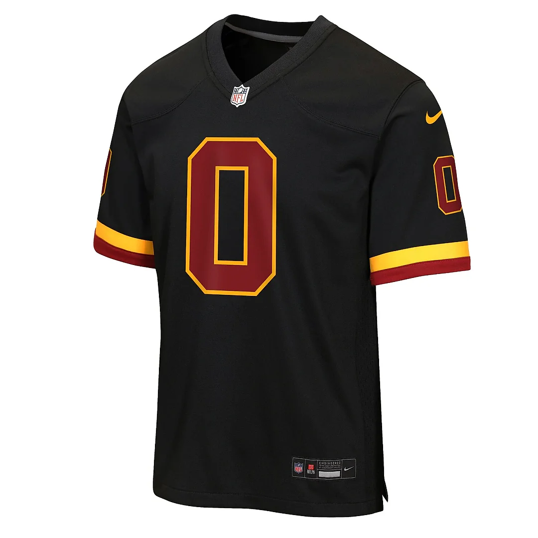 Zennovawear Mike Sainristil Washington Commanders Youth Hail Raiser Alternate Game Jersey - Black