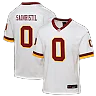 Zennovawear Mike Sainristil Washington Commanders Youth Alternate 2 Game Jersey - White