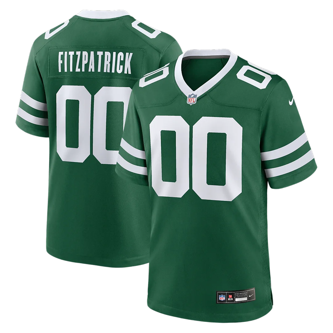 Zennovawear Minkah Fitzpatrick New York Jets Youth Game Jersey - Legacy Green