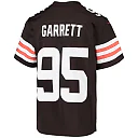 Zennovawear Myles Garrett Cleveland Browns Youth Game Jersey - Brown