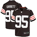 Zennovawear Myles Garrett Cleveland Browns Youth Game Jersey - Brown