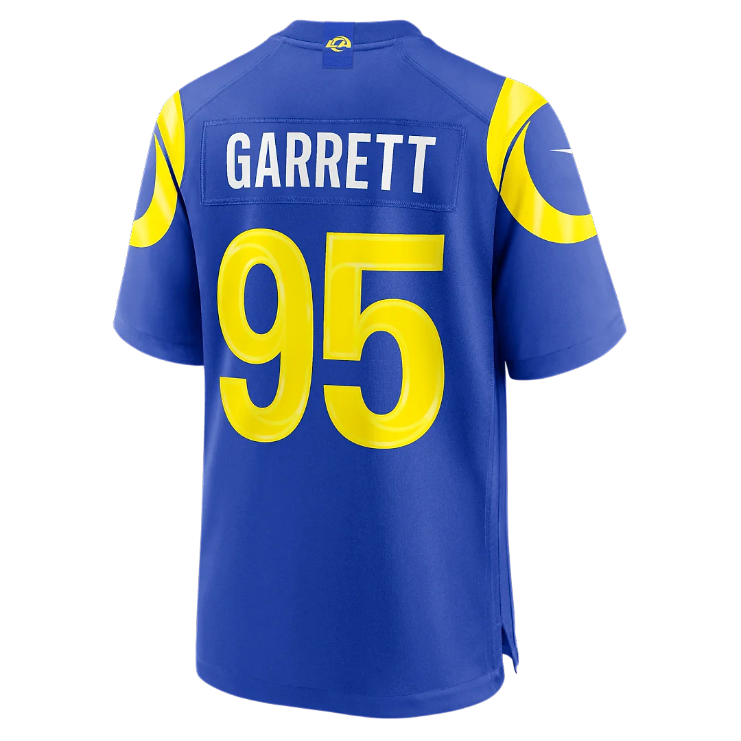 Zennovawear Myles Garrett Los Angeles Rams Youth Team Game Jersey - Royal