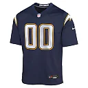 Zennovawear Los Angeles Chargers Youth Alternate Super Chargers Game Custom Jersey - Navy