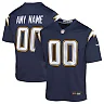 Zennovawear Los Angeles Chargers Youth Alternate Super Chargers Game Custom Jersey - Navy