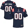 Zennovawear New England Patriots Youth Custom Game Jersey - Navy