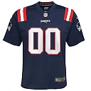 Zennovawear New England Patriots Youth Custom Game Jersey - Navy