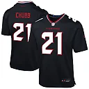 Zennovawear Nick Chubb Houston Texans Youth Team Game Jersey - Navy
