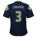 Zennovawear Nick Emmanwori Seattle Seahawks Youth Game Jersey - College Navy