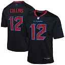 Zennovawear Nico Collins Houston Texans Youth Alternate Game Jersey - Navy