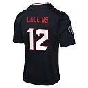 Zennovawear Nico Collins Houston Texans Youth Team Game Jersey - Navy