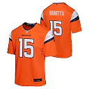 Zennovawear Nik Bonitto Denver Broncos Youth Alternate Game Jersey - Orange