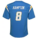Zennovawear Omarion Hampton Los Angeles Chargers Youth Team Game Jersey - Powder Blue