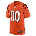 Zennovawear Cincinnati Bengals Youth Alternate Game Custom Jersey - Orange