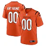 Zennovawear Cincinnati Bengals Youth Alternate Game Custom Jersey - Orange