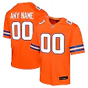Zennovawear Denver Broncos Youth Mile High Collection 1977 Throwback Custom Game Jersey - Orange