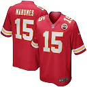 Zennovawear Patrick Mahomes Kansas City Chiefs Youth Game Jersey - Red